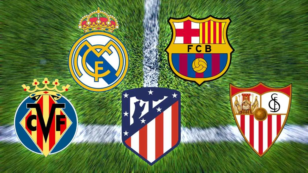 a PICTURE OF lALIGA TEAMS 2024